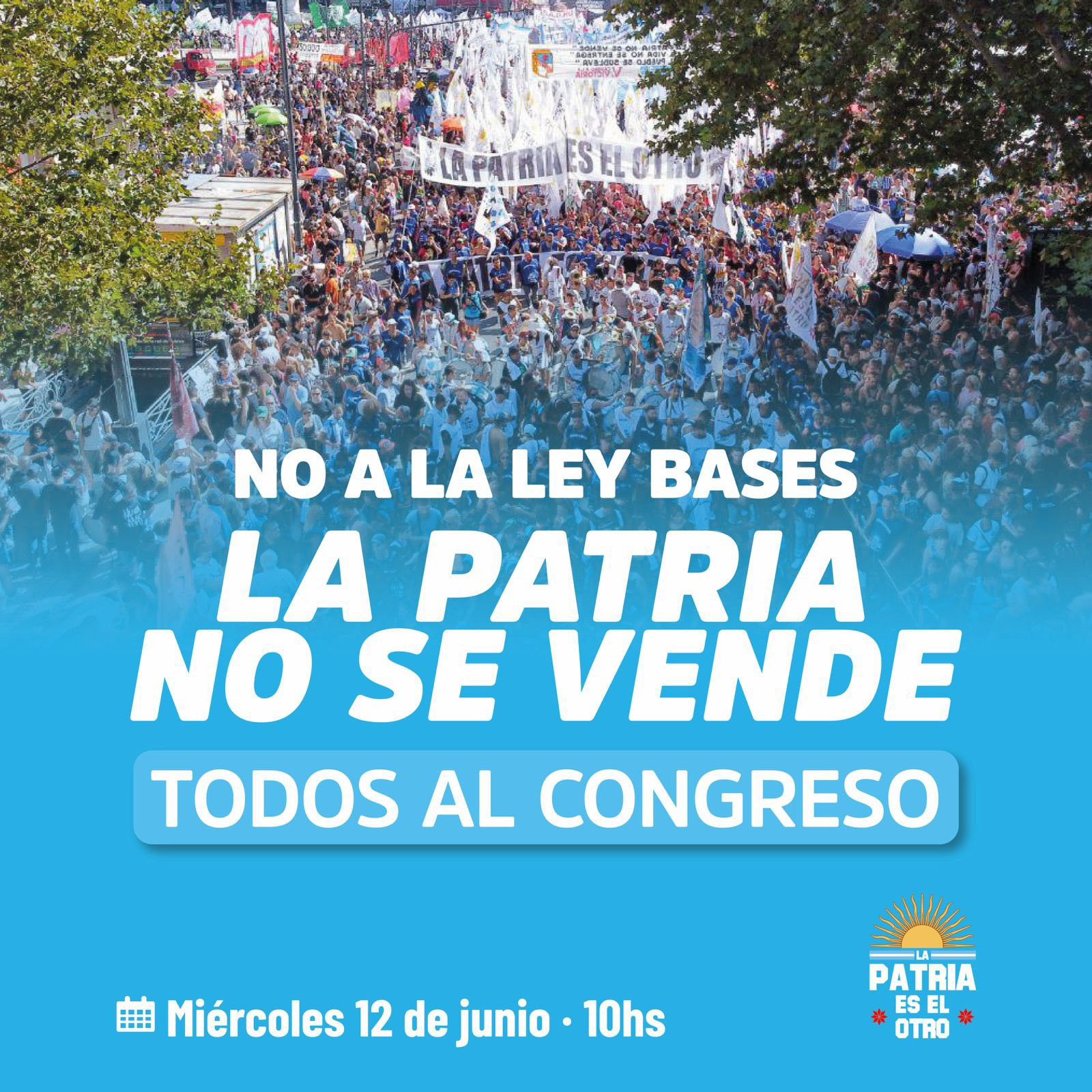 Imagen de CONVOCAMOS A MARCHAR CONTRA LA LEY BASES